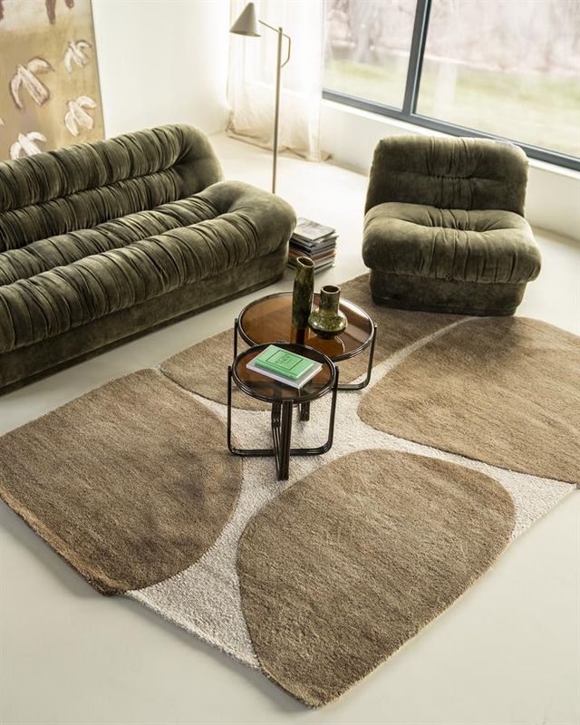 By Boo Iwa Matta 190x290 cm Brun