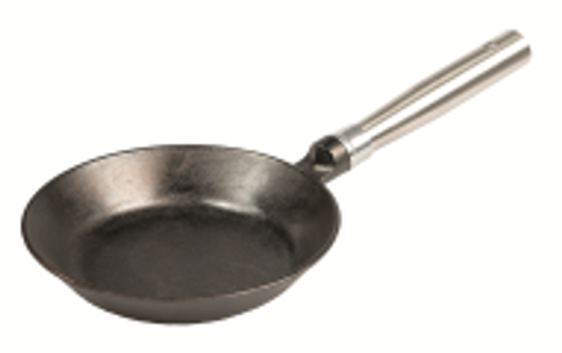 Ronneby Bruk, Stekpanna 18 cm Gjutjärn & Rostfritt Skaft