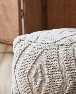 Nordal WULAR sittpuff - off white