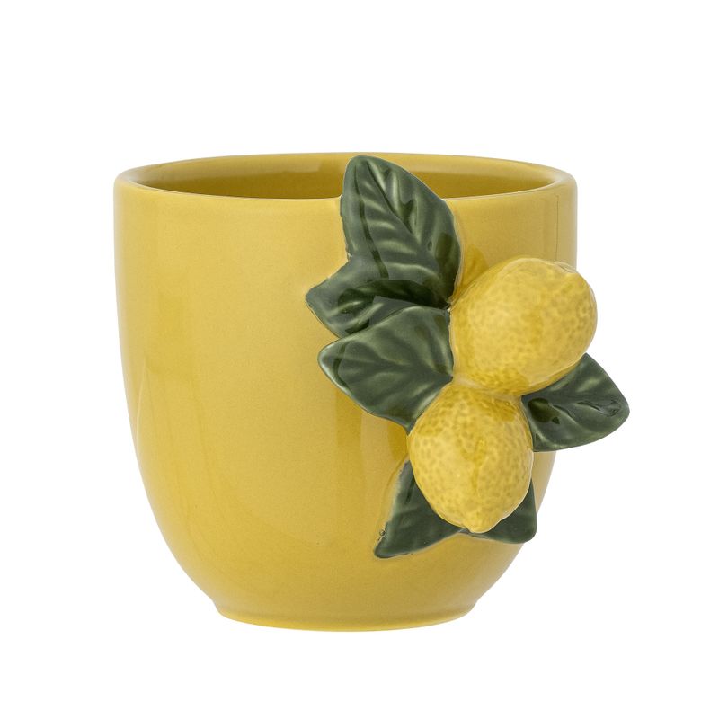 Creative Collection Limone Kopp, Gul, Stengods - 8-pack