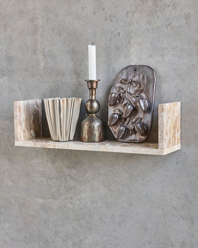 House Doctor Marr Hylla i Beige Marmor