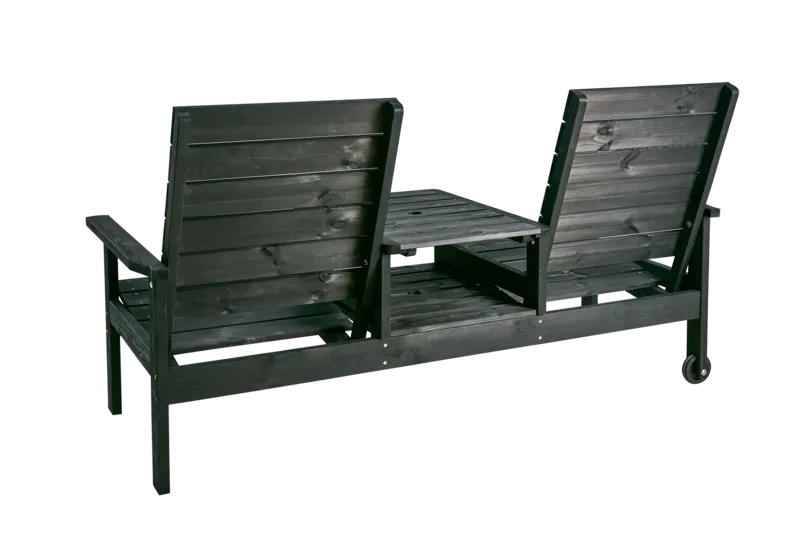 Brafab DU o JA 2-sitssoffa Svart