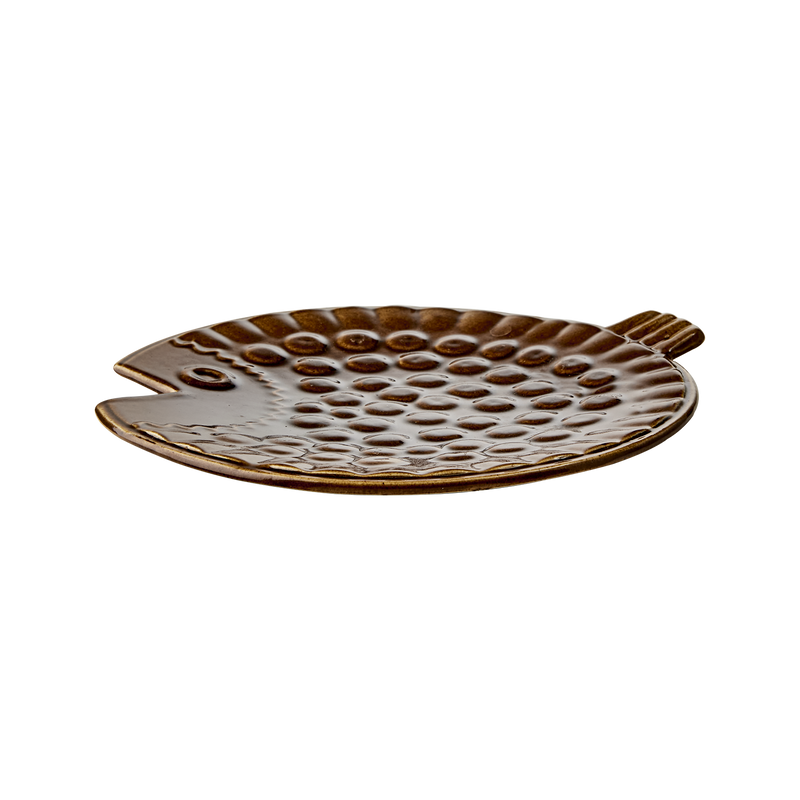 Affari of Sweden FORELL Tallrik, Brun 19 cm