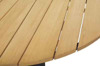 Brafab Laurion Matbord Svart/Teak