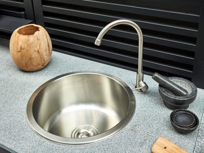 Brafab Bellac outdoor Kitchen Svart/Grå