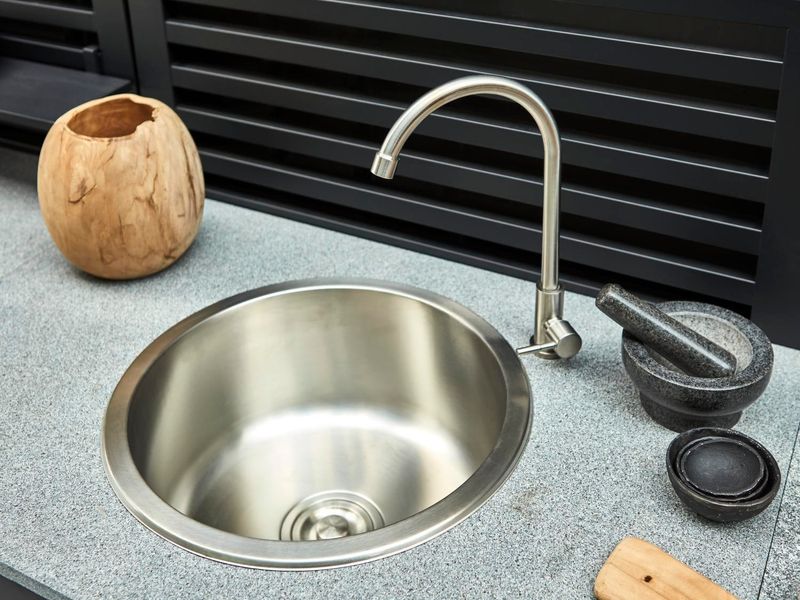 Brafab Bellac outdoor Kitchen Svart/Grå