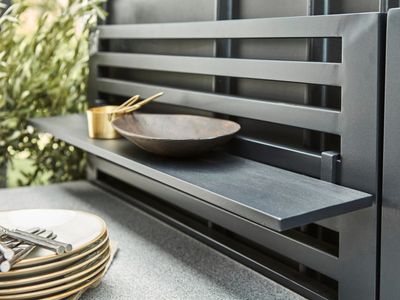 Brafab Bellac outdoor Kitchen Svart/Grå