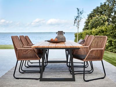 Brafab Midway karmstol Natur/svart