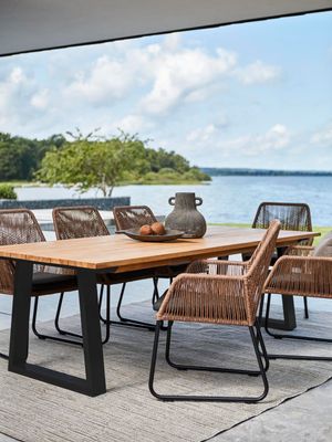Brafab Midway karmstol Natur/svart