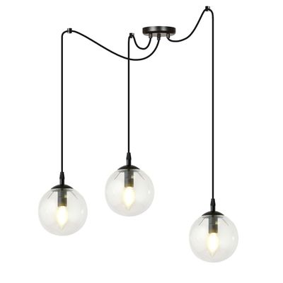 Emibig Lighting Taklampa GIGI 3 BL TRANSPARENT