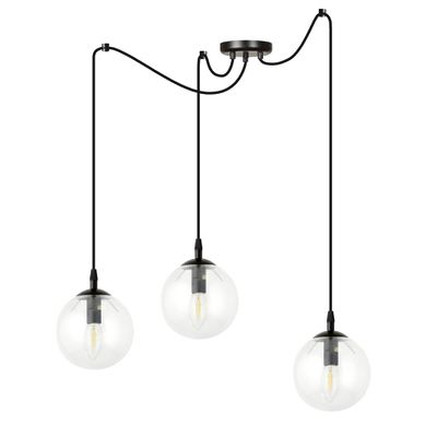 Emibig Lighting Taklampa GIGI 3 BL TRANSPARENT