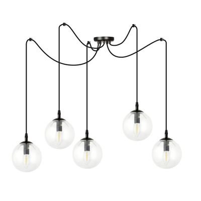 Emibig Lighting Taklampa GIGI 5 BL TRANSPARENT