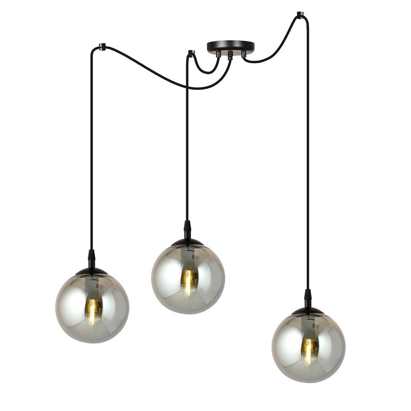 Emibig Lighting Taklampa GIGI 3 BL GRAFIT