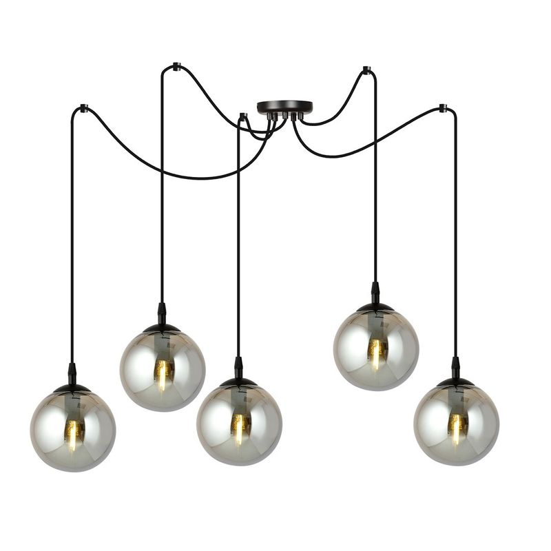 Emibig Lighting Taklampa GIGI 5 BL GRAFIT