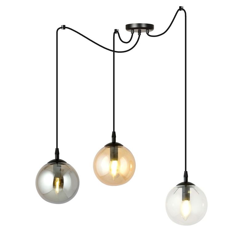 Emibig Lighting Taklampa GIGI 3 BL MIX