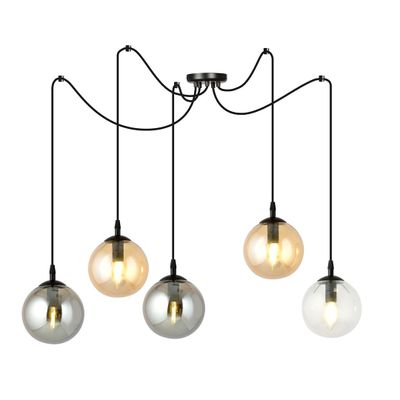 Emibig Lighting Taklampa GIGI 5 BL MIX