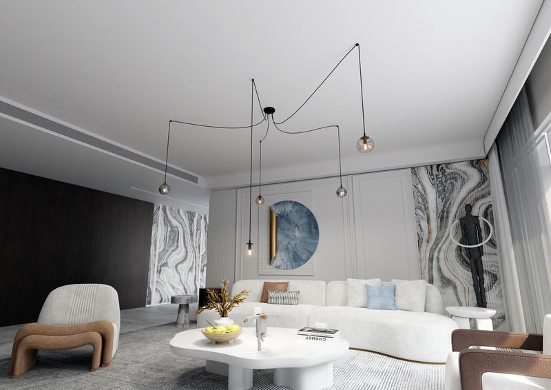 Emibig Lighting Taklampa GIGI 5 BL MIX