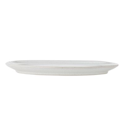 Bloomingville Addison Tallrik, Vit, Stengods - 6-pack