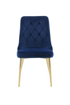 Venture Home Velvet Deluxe Matstol 2-pack