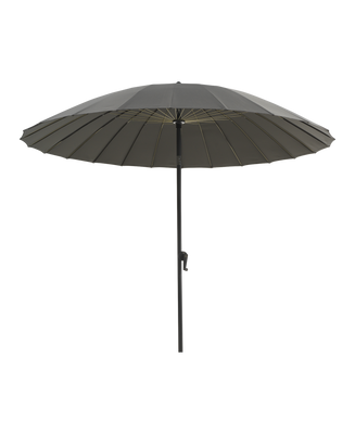 Brafab Shanghai Parasoll Aluminium/Grå/Lemon 270 cm