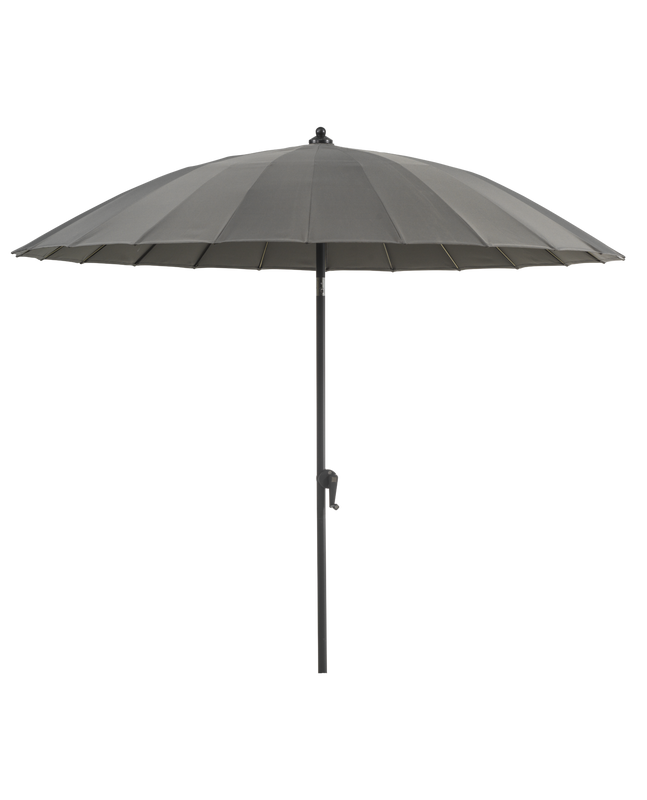 Brafab Shanghai Parasoll Aluminium/Grå/Lemon 270 cm