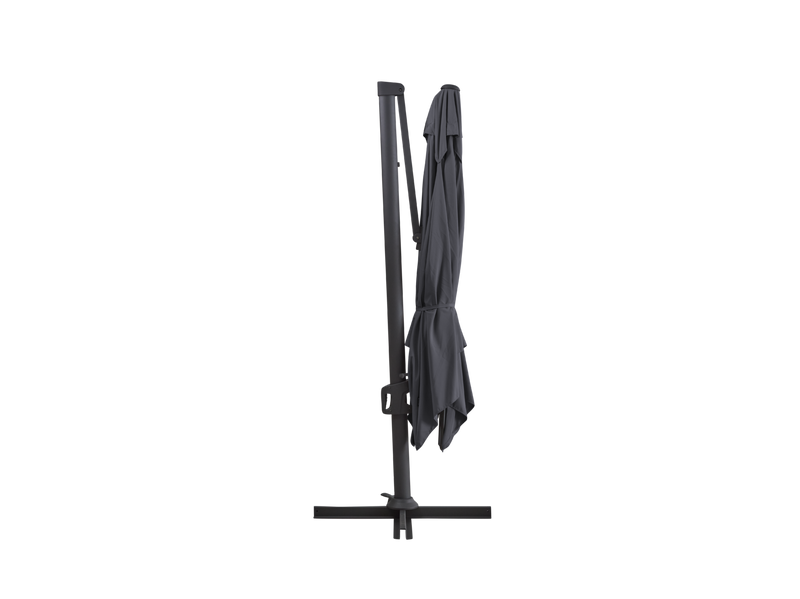 Brafab Vinovo frihängande parasoll 350 cm Antracit/Grå