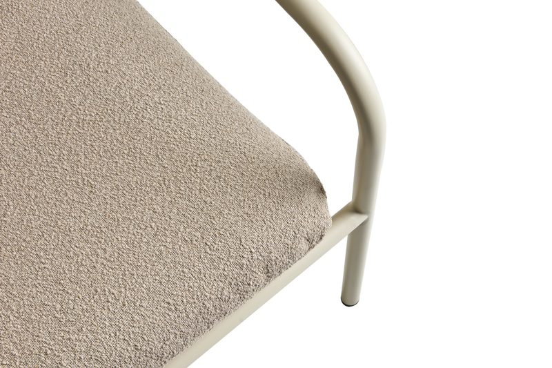 Brafab Bendt fåtölj Pearl White/Teddy Beige