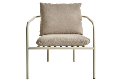 Brafab Bendt fåtölj Pearl White/Teddy Beige