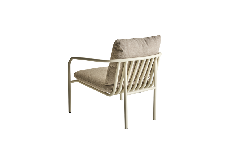 Brafab Bendt fåtölj Pearl White/Teddy Beige