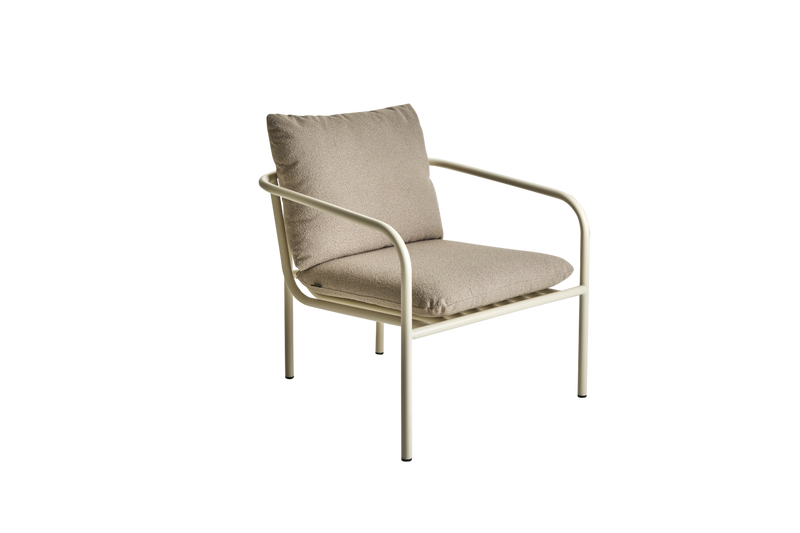 Brafab Bendt fåtölj Pearl White/Teddy Beige
