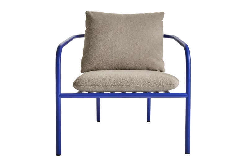 Brafab Bendt Fåtölj Indigo Blå/Teddy Beige