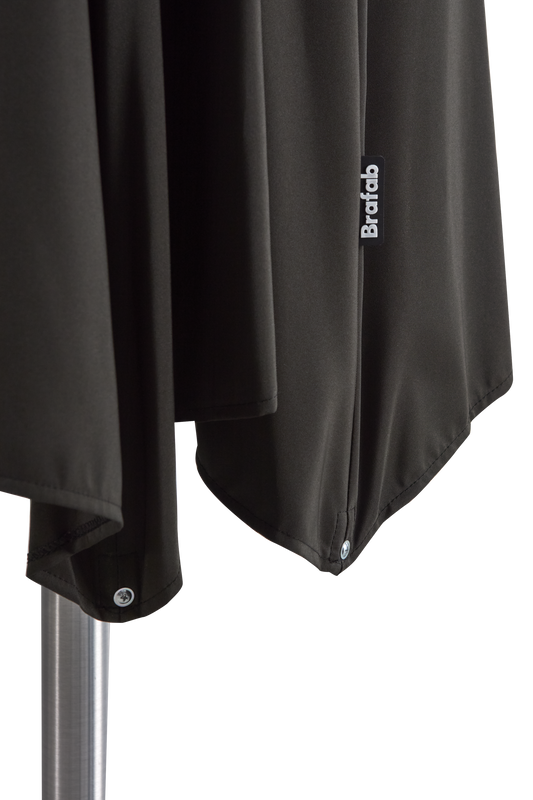Brafab Abriola parasoll Charcoal Black 330 cm