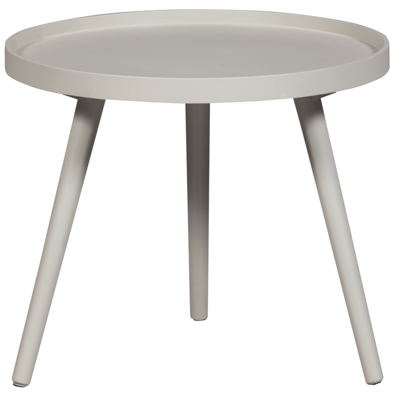 WOOOD Mesa Sidobord M Trä Sand 45xØ45