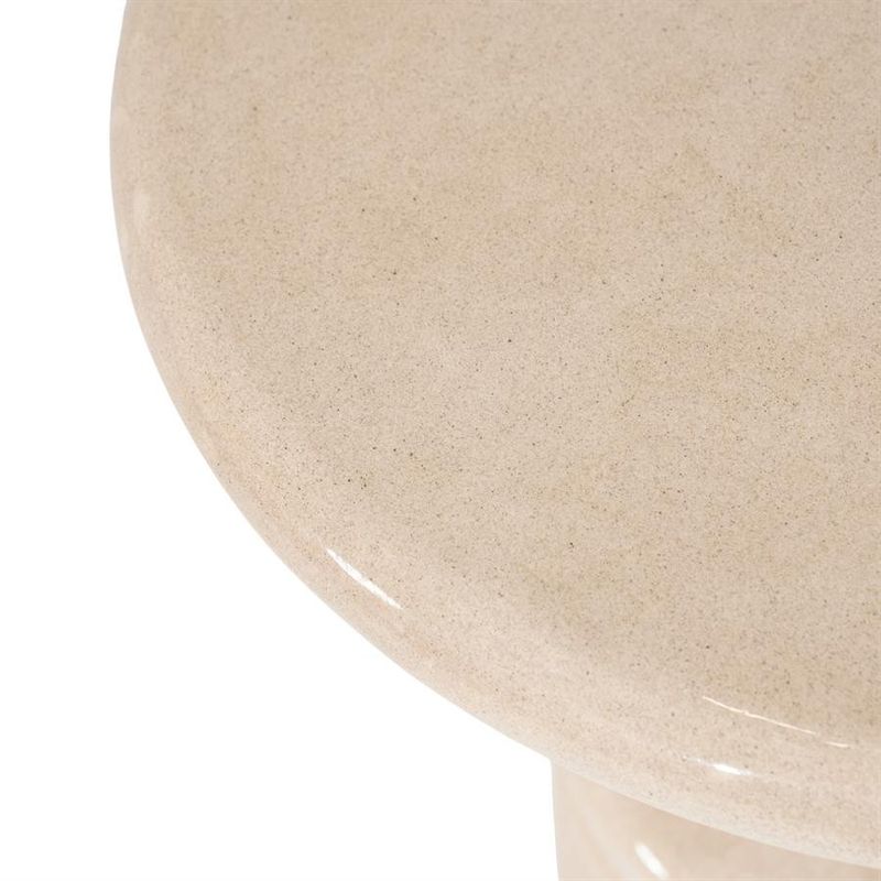 Eleonora Kyan sidobord beige 46 cm