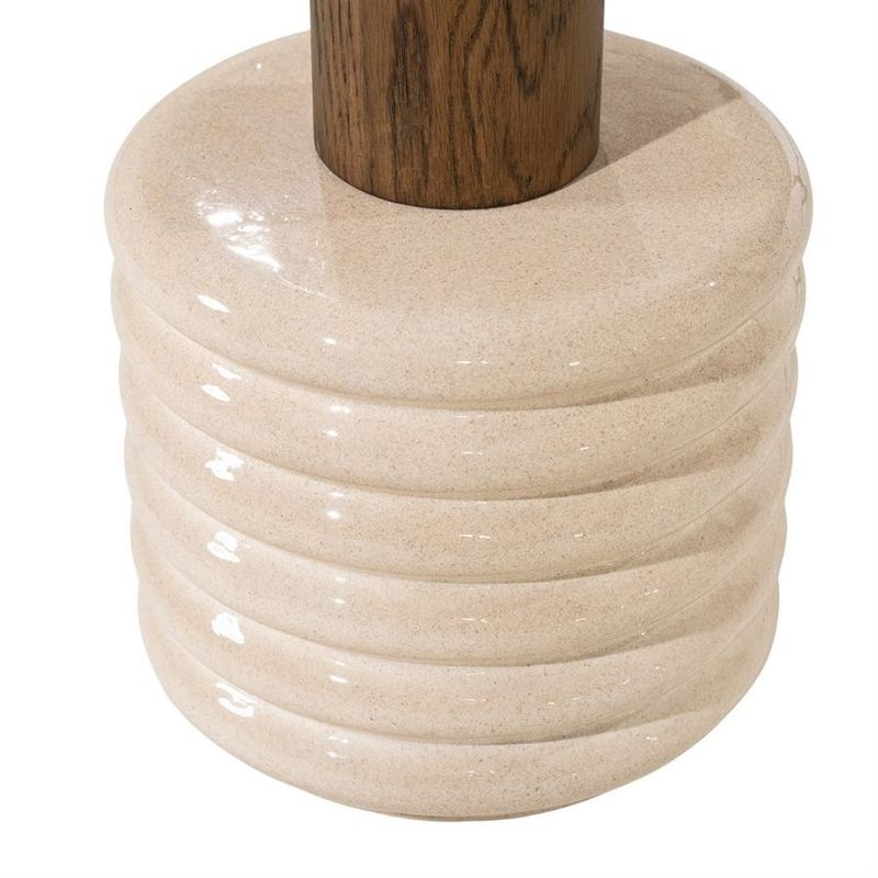 Eleonora Kyan sidobord beige 46 cm