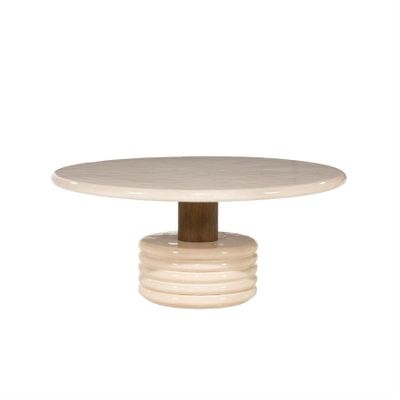 Eleonora Kyan soffbord beige 90 cm
