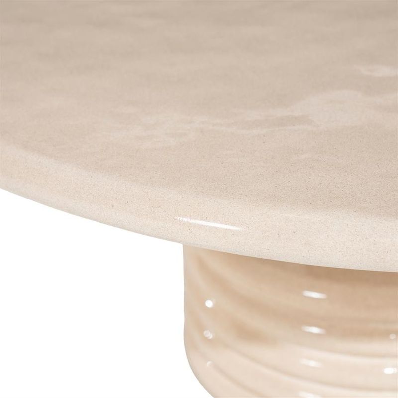 Eleonora Kyan soffbord beige 90 cm
