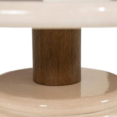 Eleonora Kyan soffbord beige 90 cm