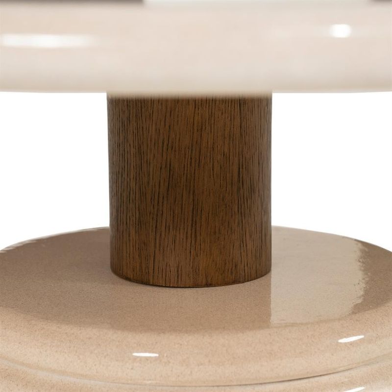 Eleonora Kyan soffbord beige 90 cm