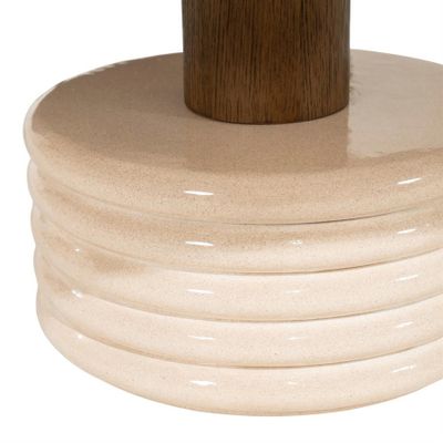 Eleonora Kyan soffbord beige 90 cm