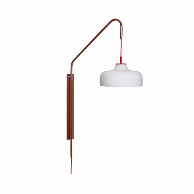 Hübsch Current Vägglampa Röd