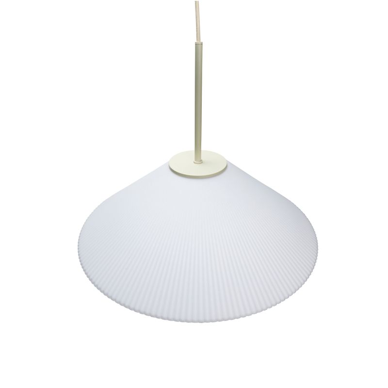 Hübsch Solid Pendellampa Vit/Sand