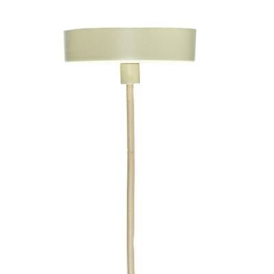Hübsch Solid Pendellampa Vit/Sand