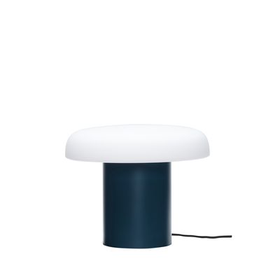 Hübsch Ateliers Bordslampa Mörkblå/Vit