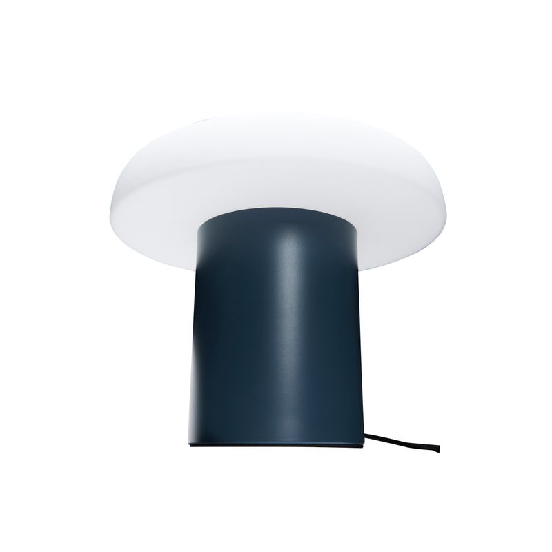 Hübsch Ateliers Bordslampa Mörkblå/Vit