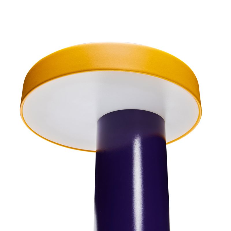 Hübsch Magic Bordslampa Lila/Gul