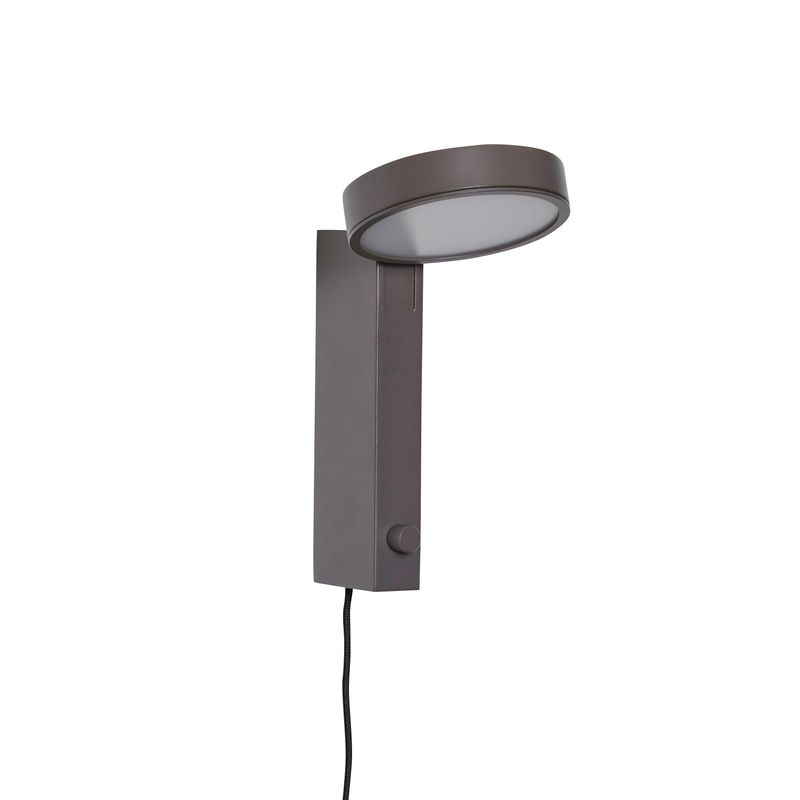 Hübsch Crea Vägglampa Brun