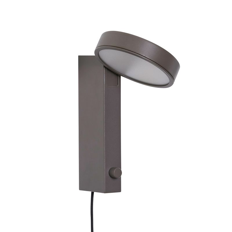 Hübsch Crea Vägglampa Brun