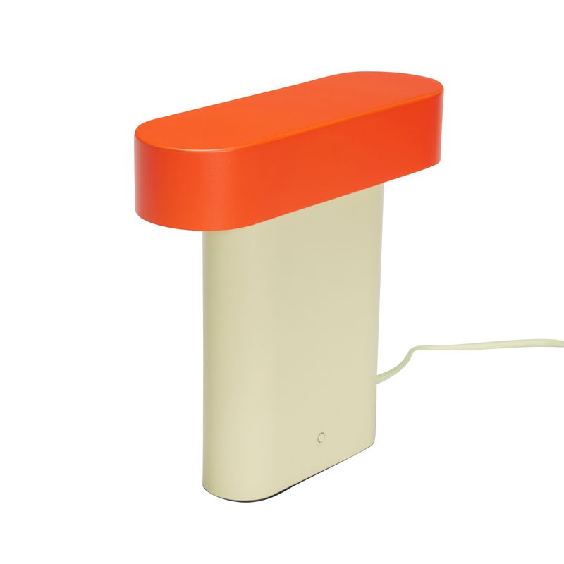 Hübsch Sleek Bordslampa Grön/Röd