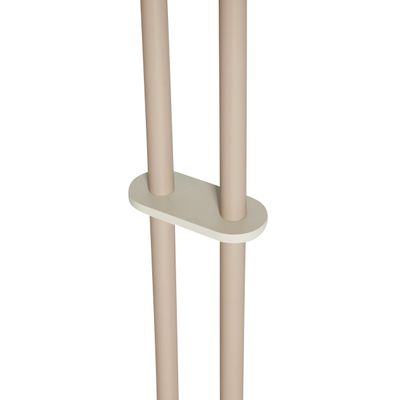 Hübsch Como Golvlampa Beige